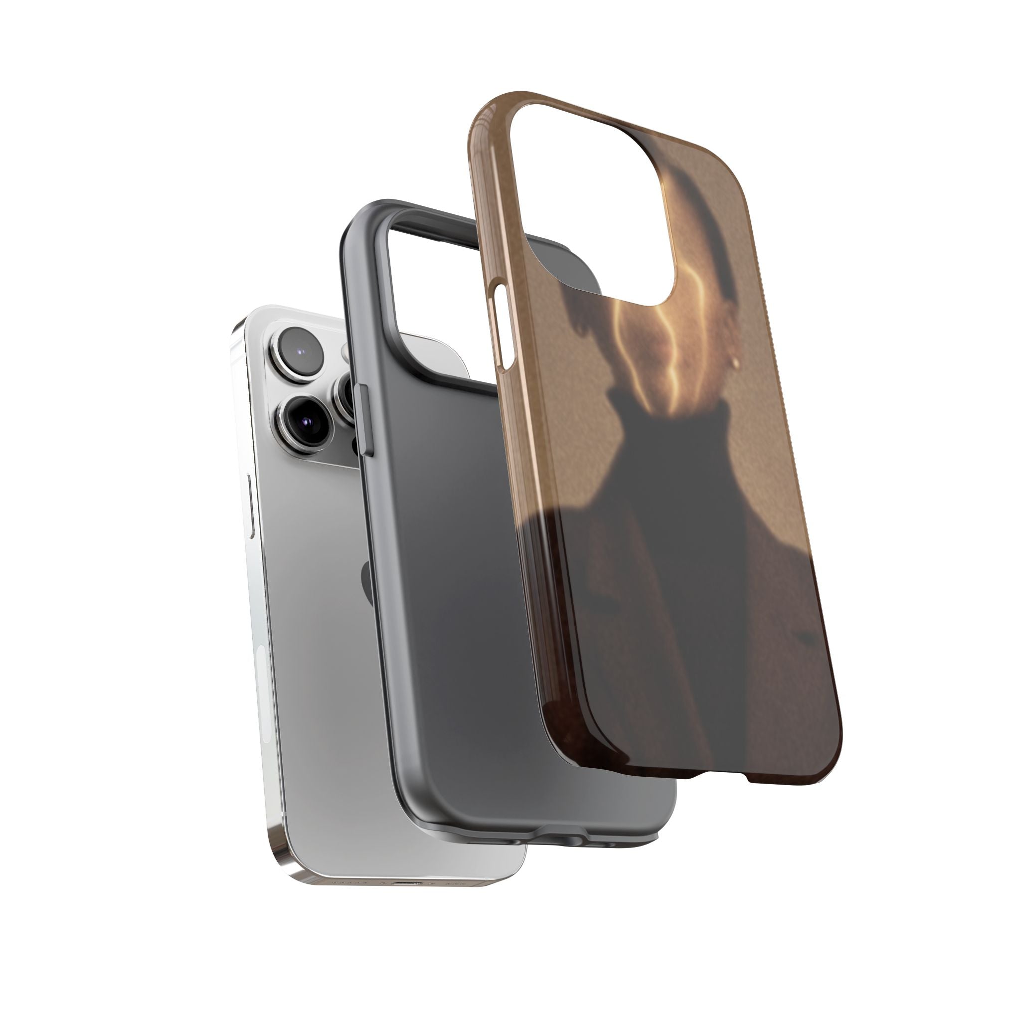 Stylish Phone Case with Artistic Design, Fashion Tech Accessory, Tough Cases