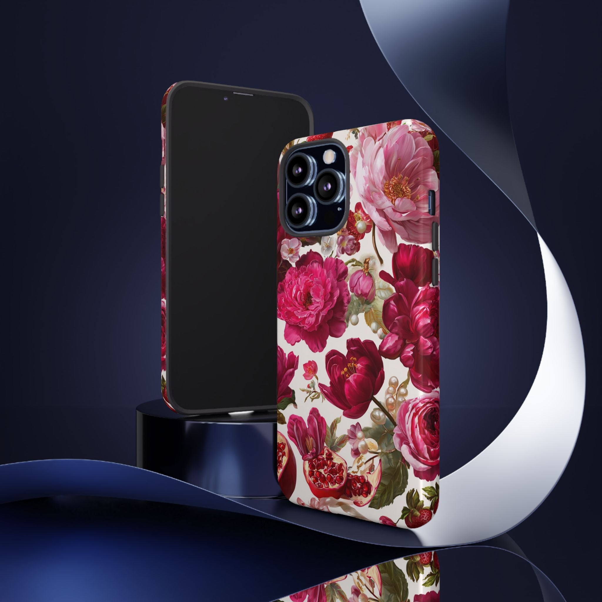 Floral Phone Case, Tough Floral Case, Flower Design