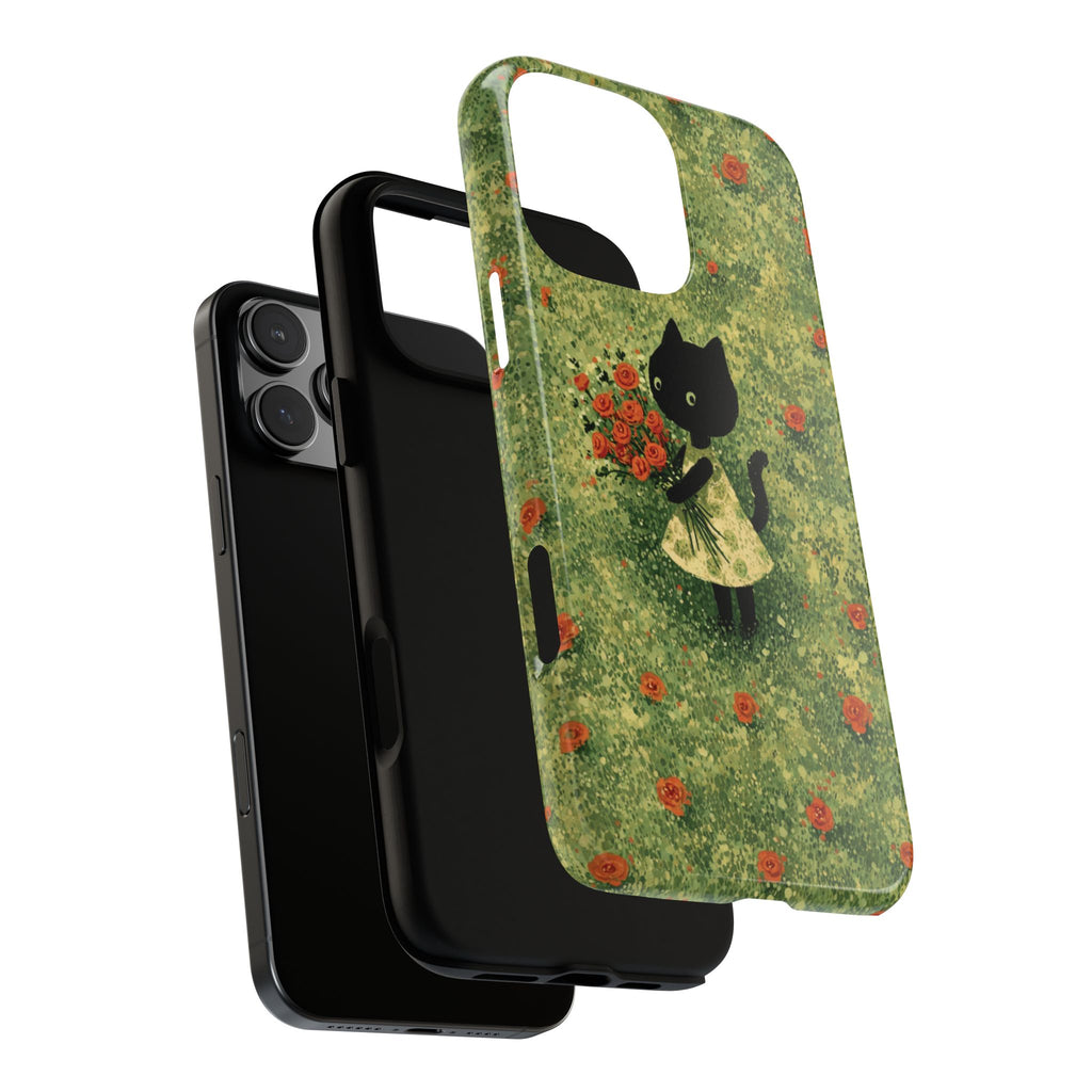 Cute Cat Tough Cases for Cat Lovers, Gifts for Her, Pet Owner Accessories