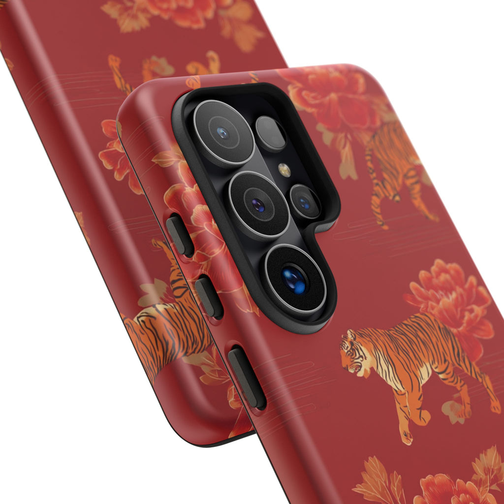 Bold Tiger Phone Case, Wild Animal Lover Gift, Stylish Phone Cover