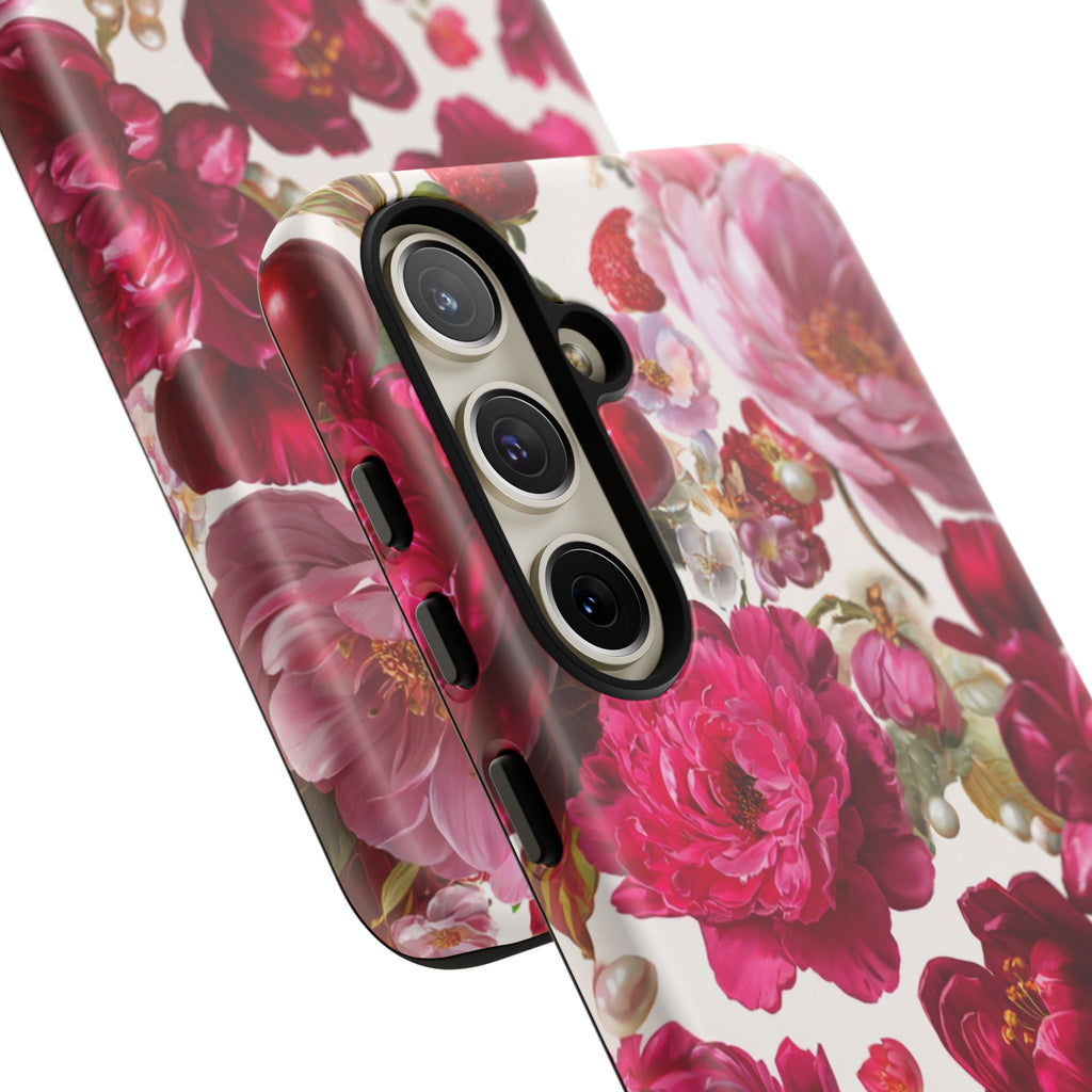 Floral Phone Case, Tough Floral Case, Flower Design