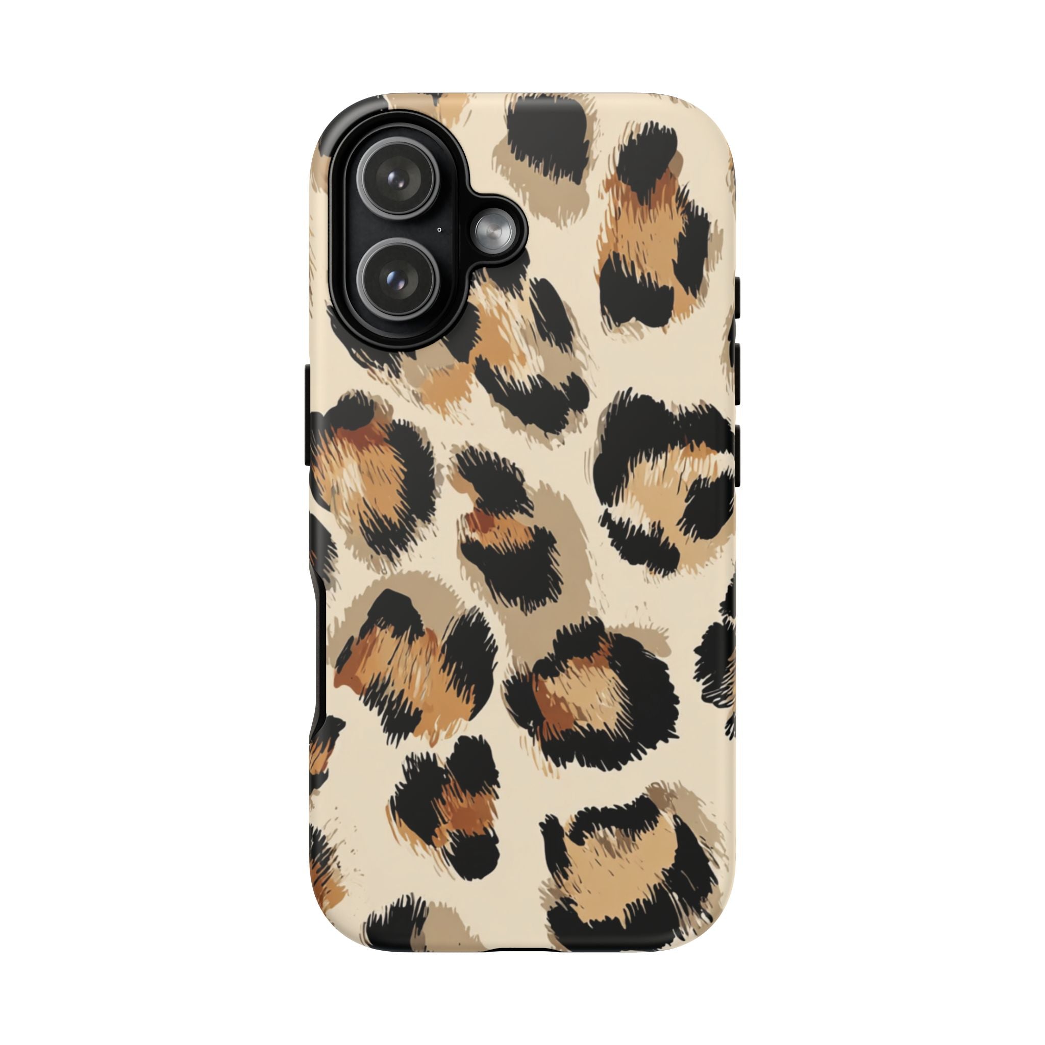 Stylish Leopard Print Phone Case, Animal Print, Tough Case, Gift for Her