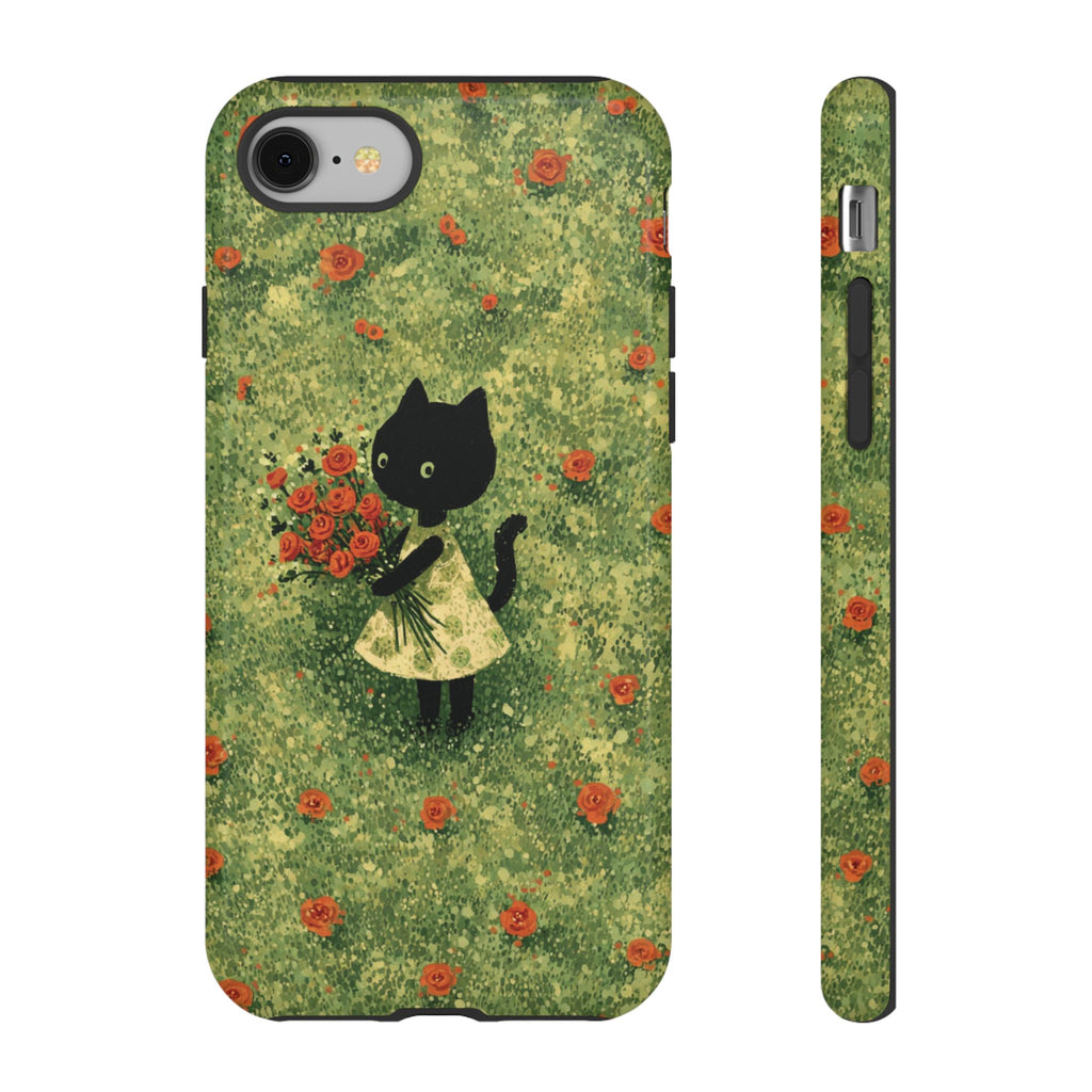 Cute Cat Tough Cases for Cat Lovers, Gifts for Her, Pet Owner Accessories