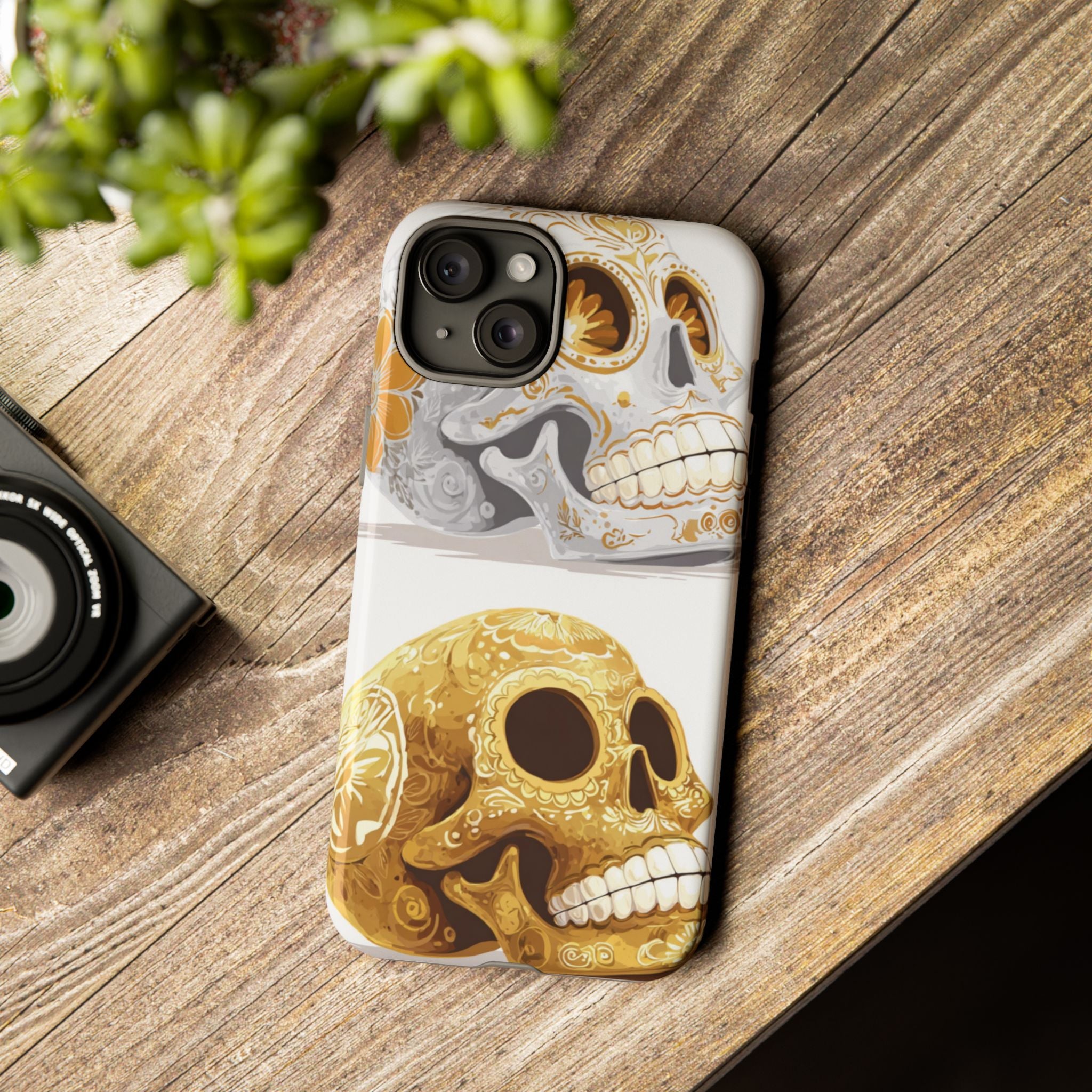 Colorful Skull Candy Phone Case