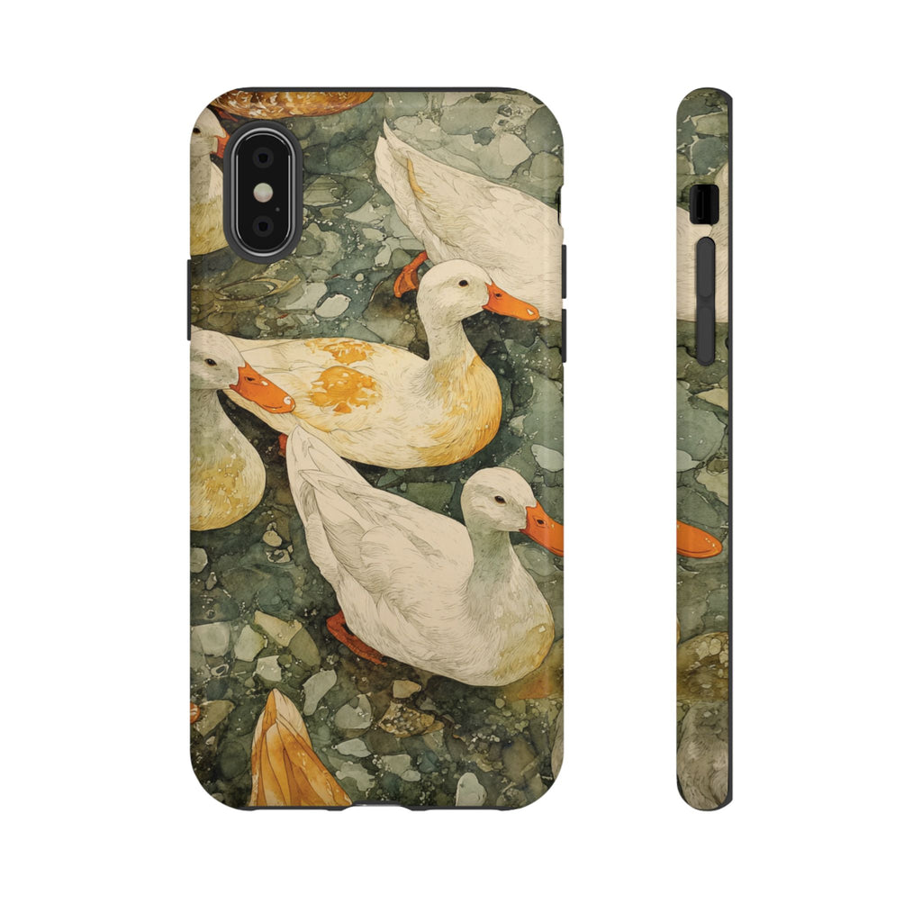 Duck-Themed Phone Case, Quirky Phone Cover, Nature Lover Gift