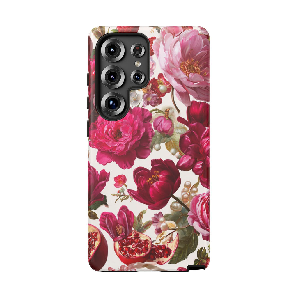 Floral Phone Case, Tough Floral Case, Flower Design