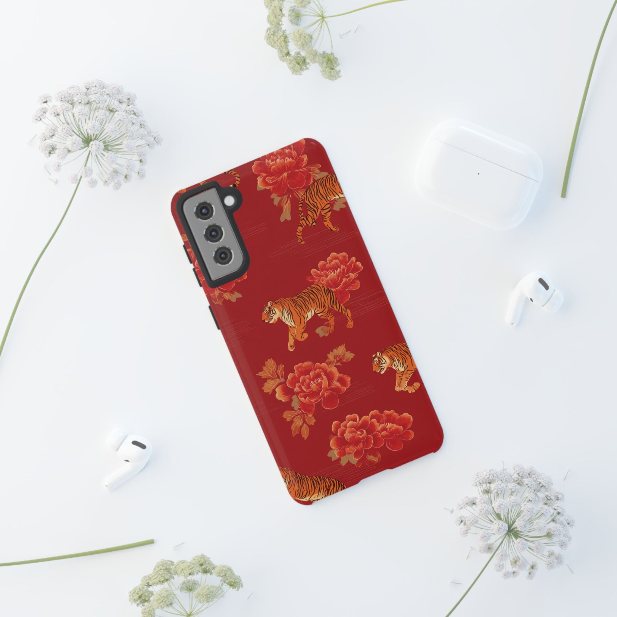 Bold Tiger Phone Case, Wild Animal Lover Gift, Stylish Phone Cover