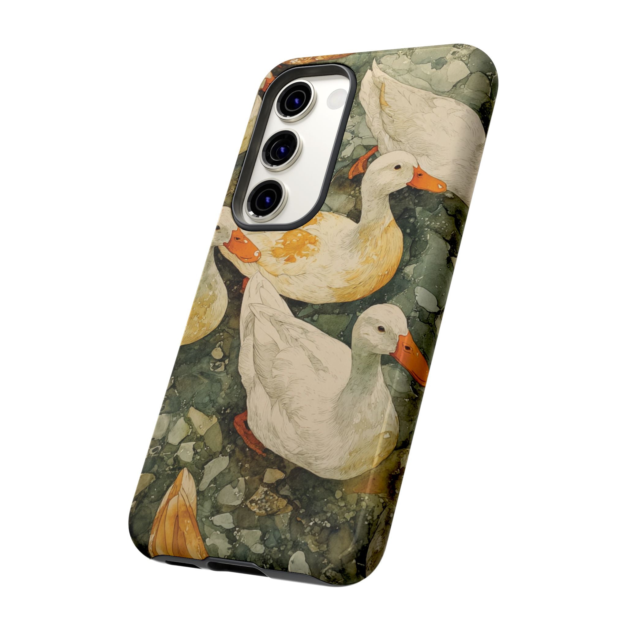 Duck-Themed Phone Case, Quirky Phone Cover, Nature Lover Gift