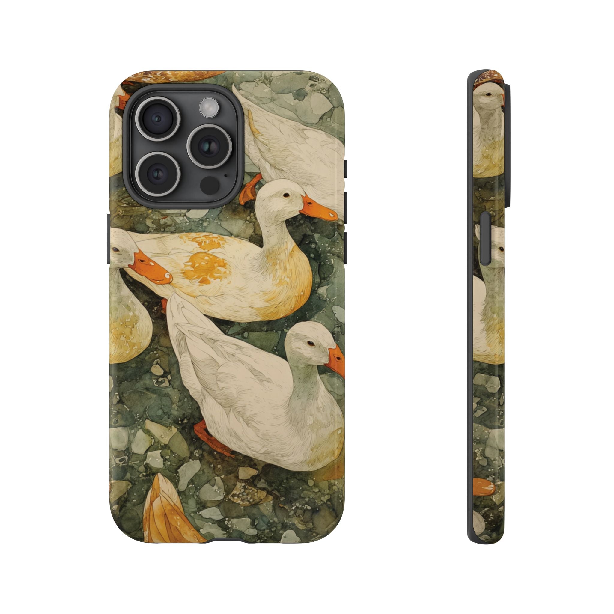 Duck-Themed Phone Case, Quirky Phone Cover, Nature Lover Gift