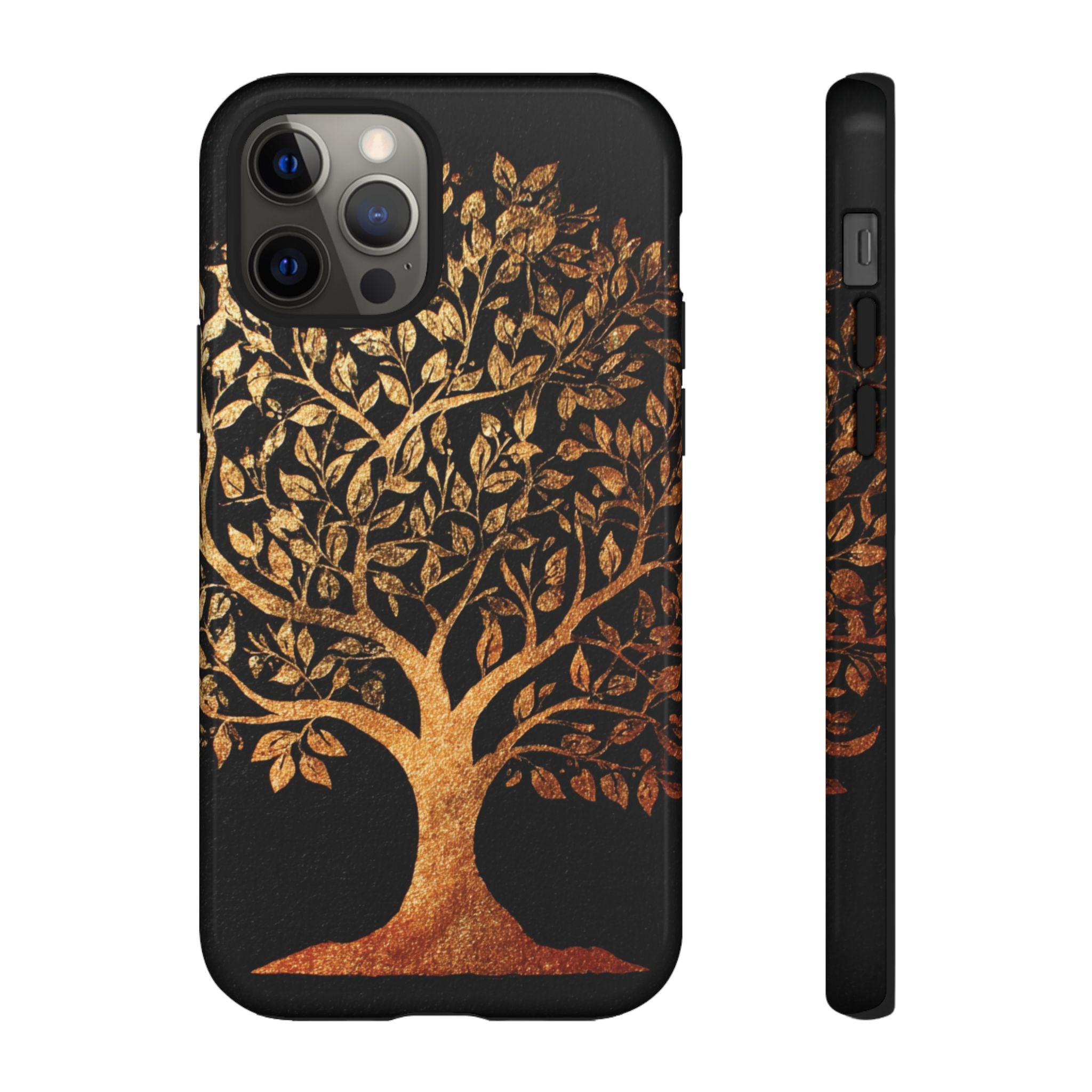 Golden Tree Phone Case, Tough Cases, Nature Lover Gift