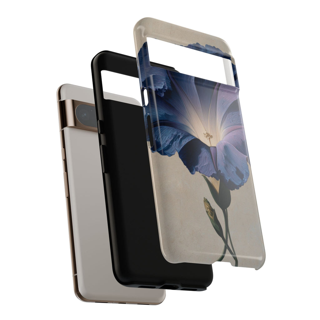 Floral Phone Case, Tough Cases with Purple Flower Design, Phone Accessories