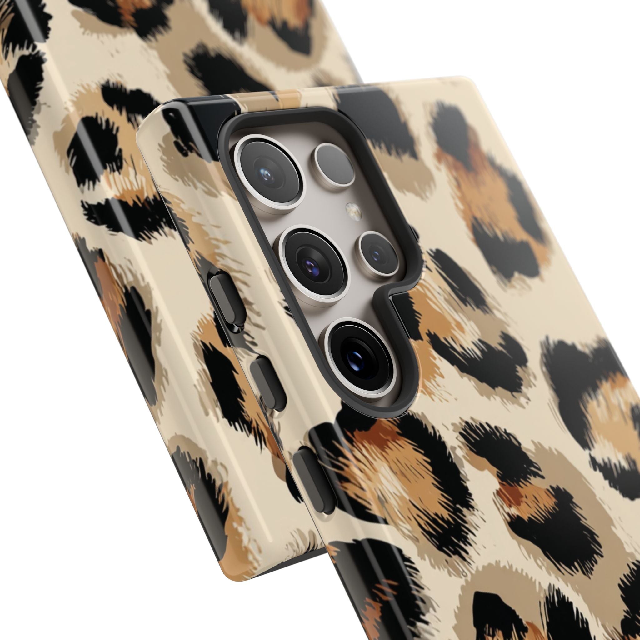 Stylish Leopard Print Phone Case, Animal Print, Tough Case, Gift for Her