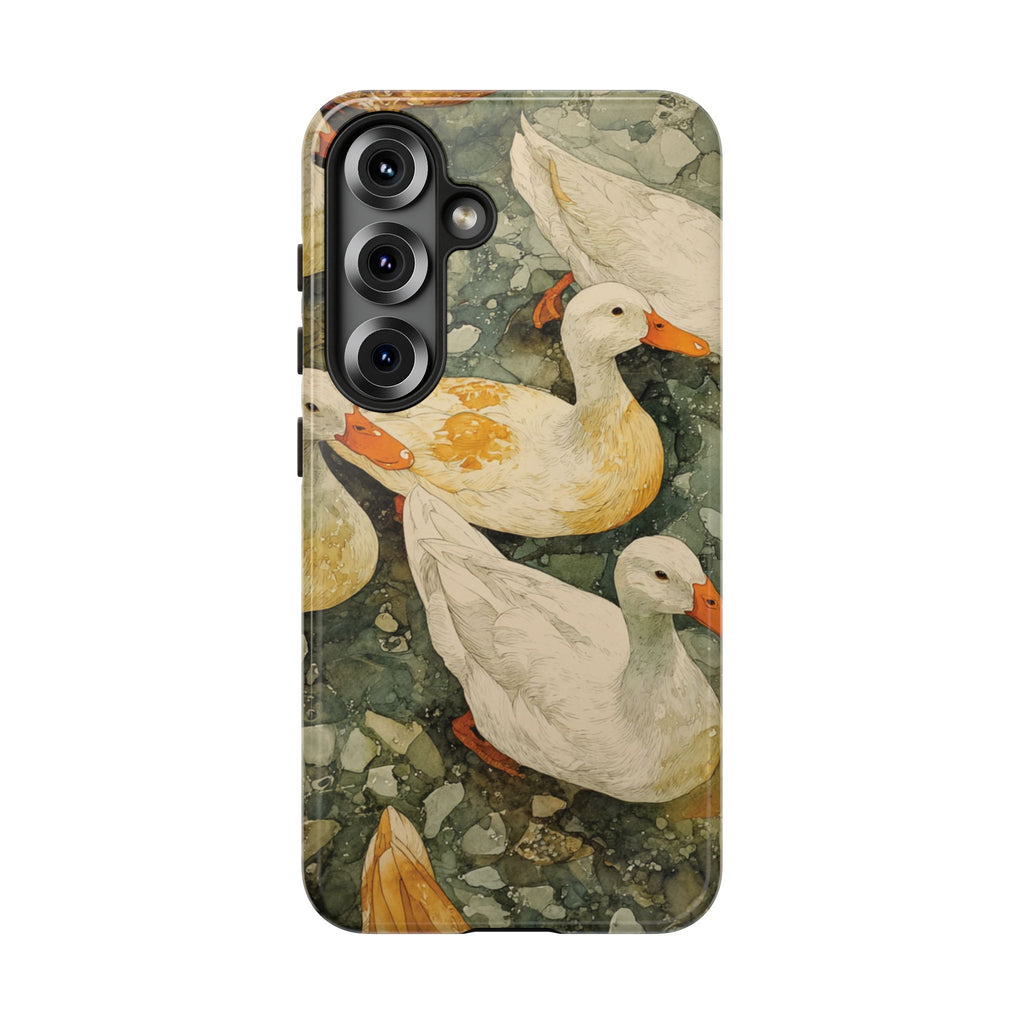 Duck-Themed Phone Case, Quirky Phone Cover, Nature Lover Gift