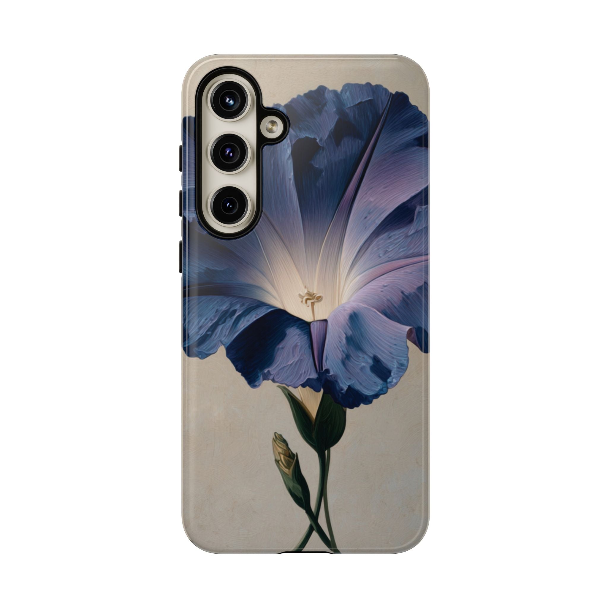 Floral Phone Case, Tough Cases with Purple Flower Design, Phone Accessories