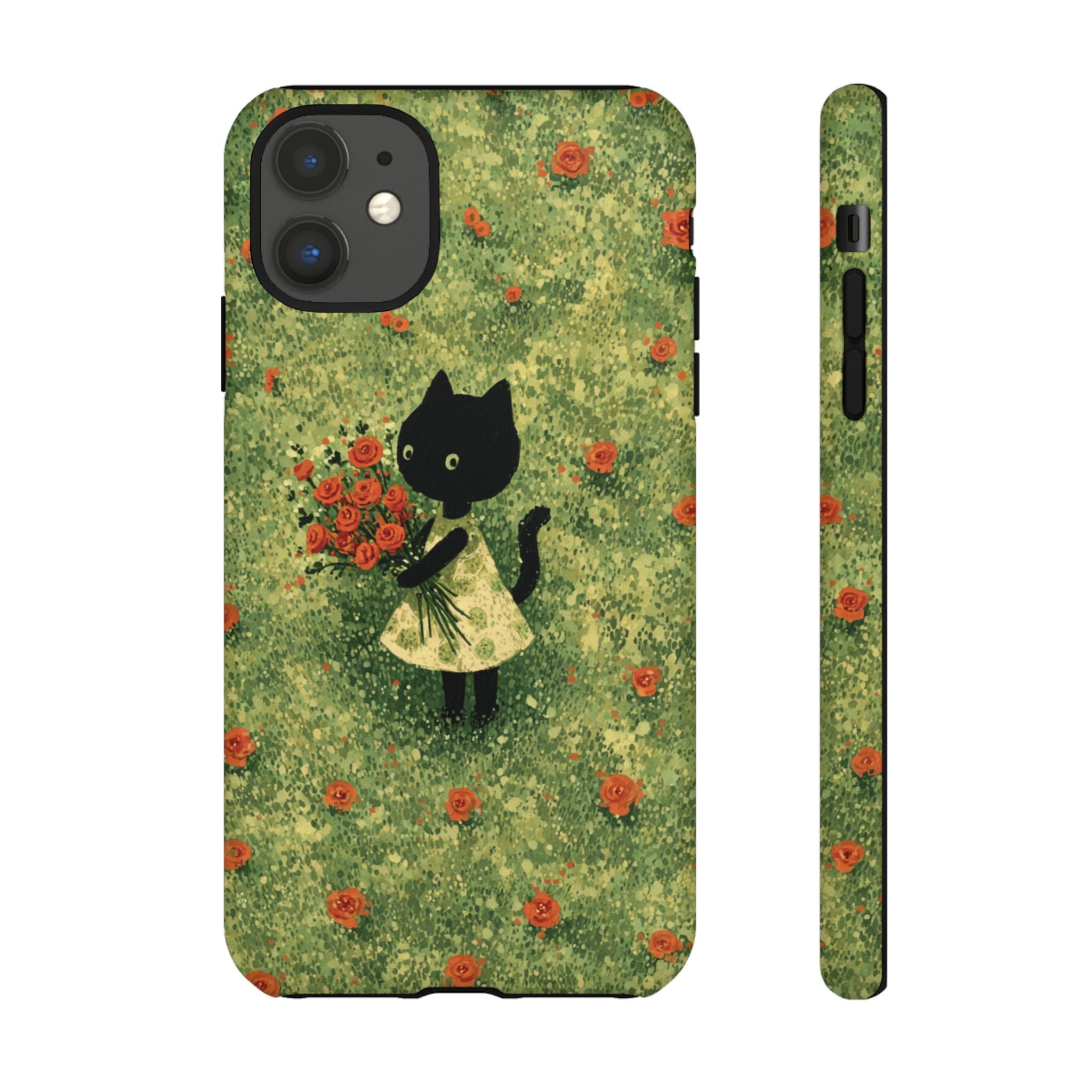 Cute Cat Tough Cases for Cat Lovers, Gifts for Her, Pet Owner Accessories
