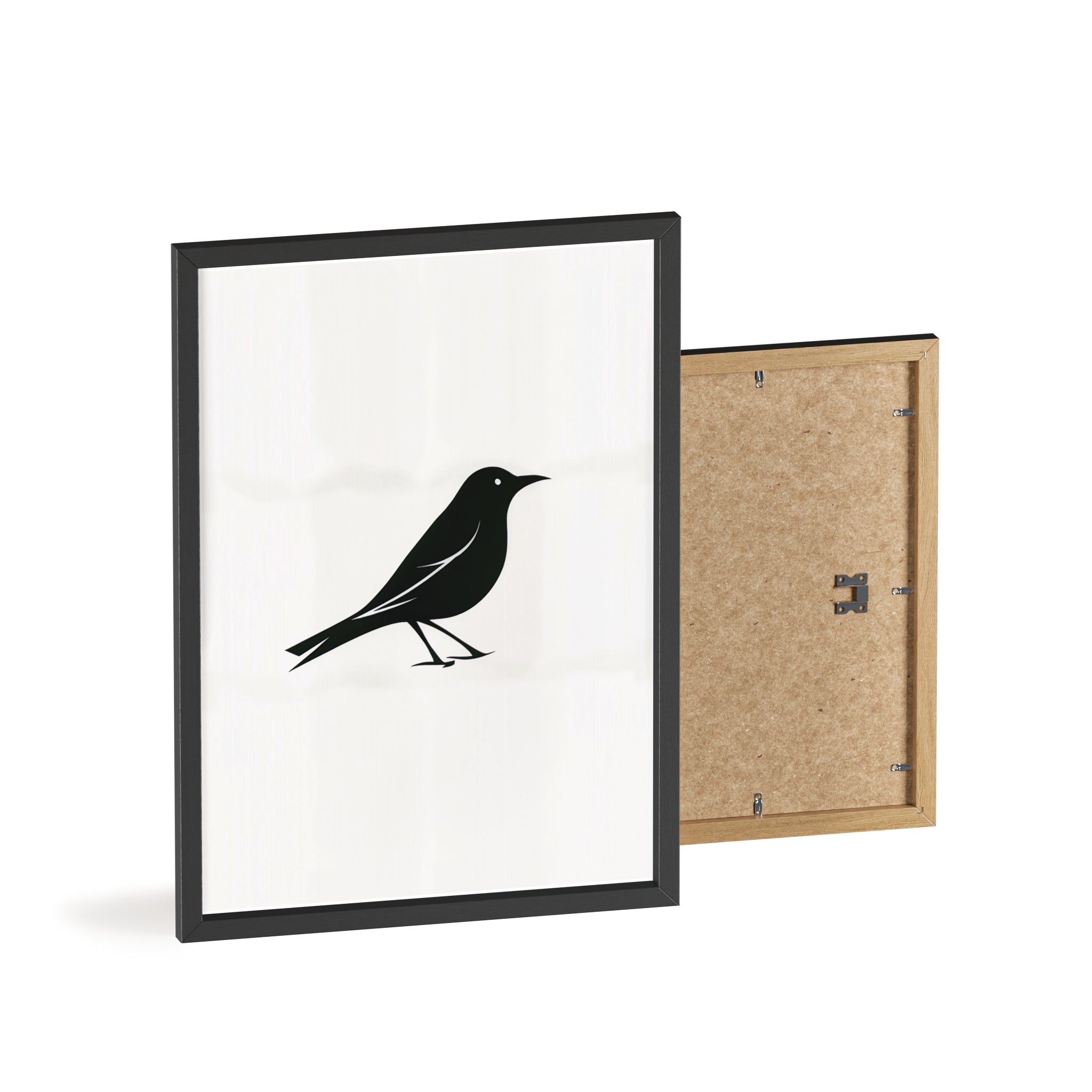 The Oriole Principle: A Study in Minimal Form – Framed Poster