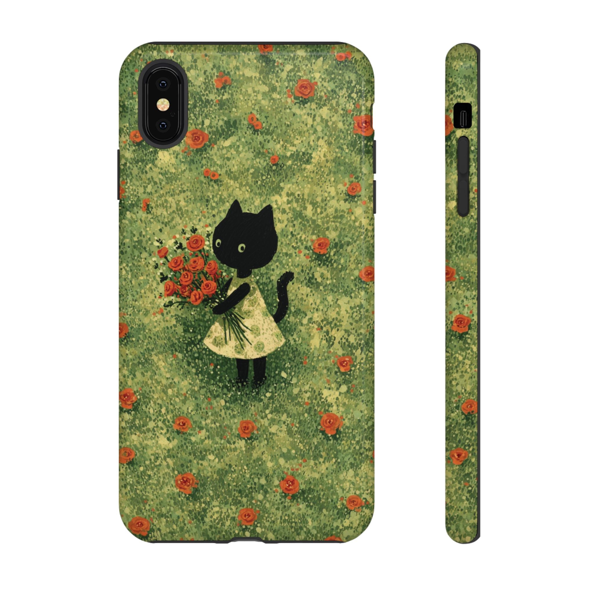 Cute Cat Tough Cases for Cat Lovers, Gifts for Her, Pet Owner Accessories
