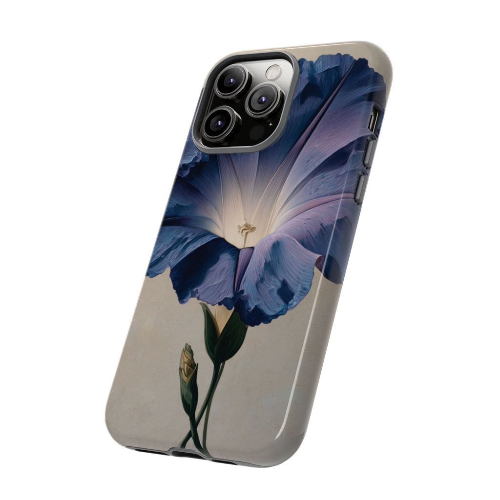 Floral Phone Case, Tough Cases with Purple Flower Design, Phone Accessories