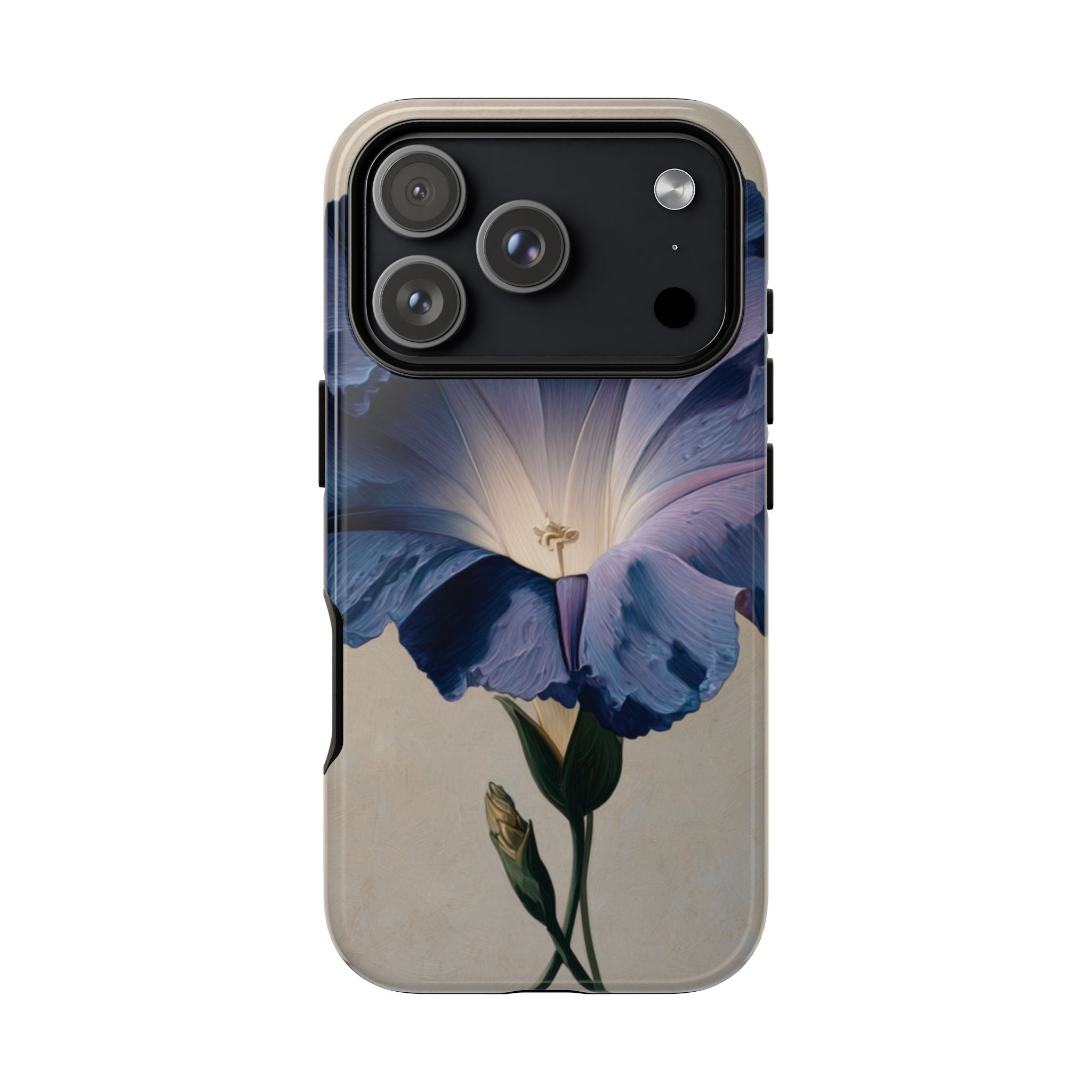 Floral Phone Case, Tough Cases with Purple Flower Design, Phone Accessories