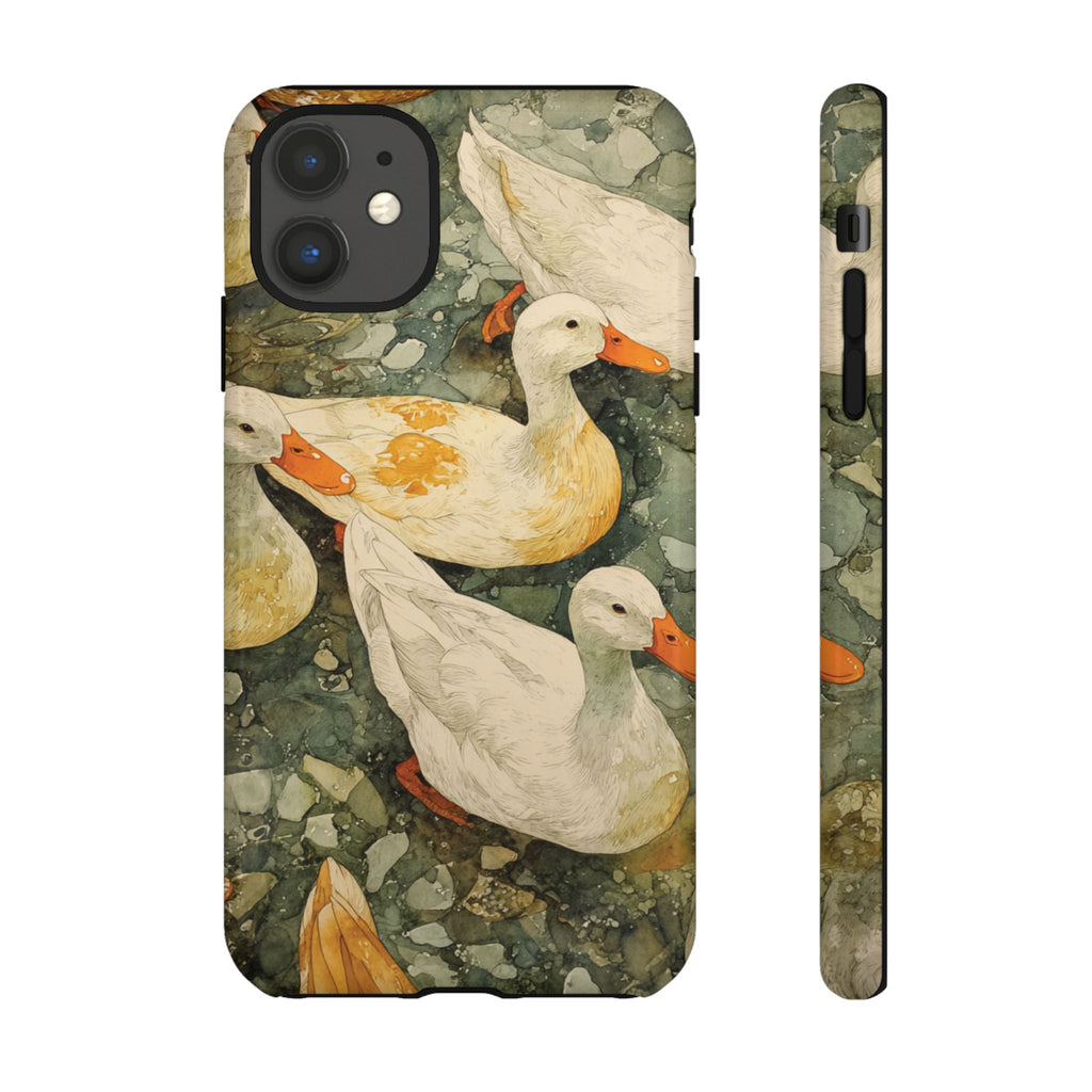Duck-Themed Phone Case, Quirky Phone Cover, Nature Lover Gift
