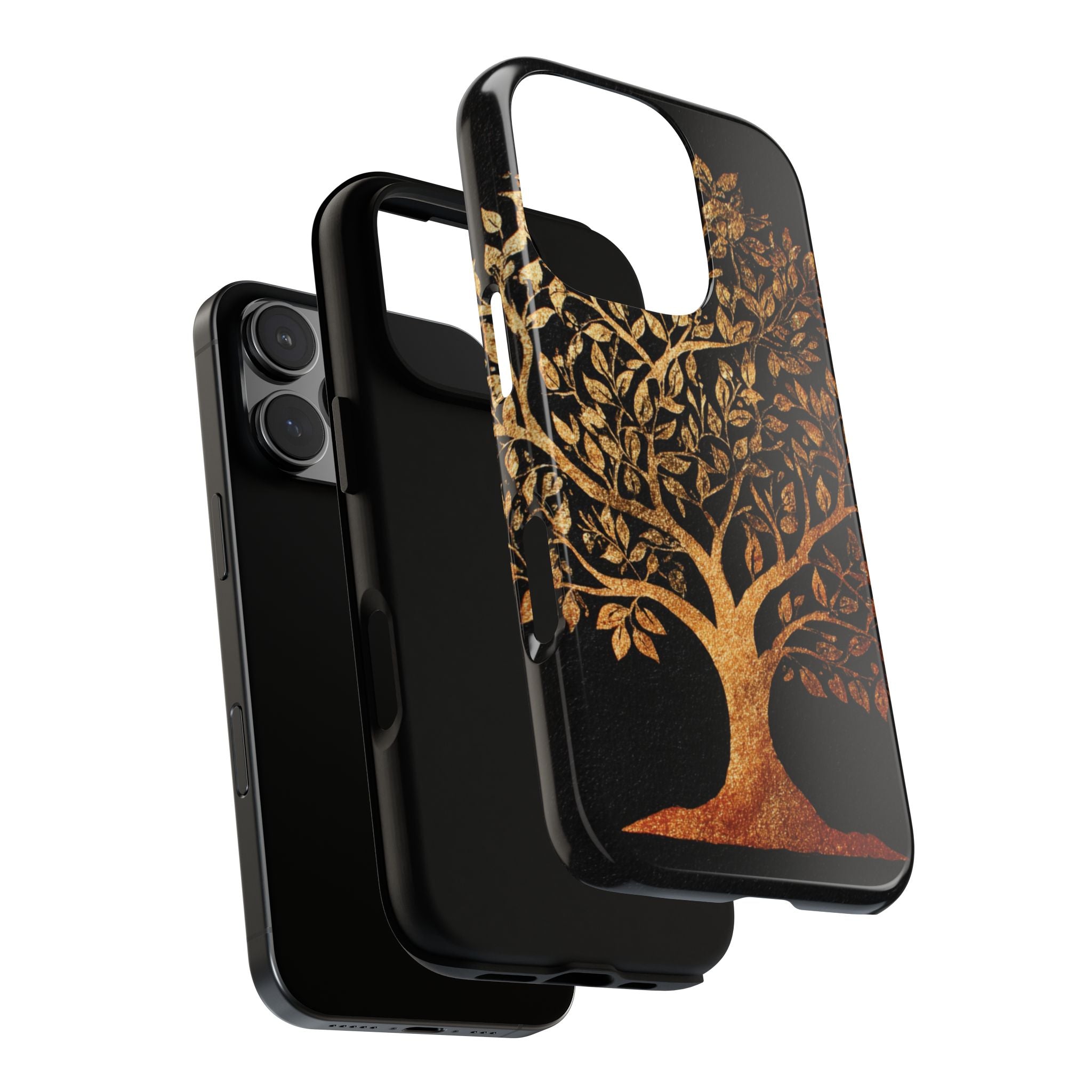 Golden Tree Phone Case, Tough Cases, Nature Lover Gift