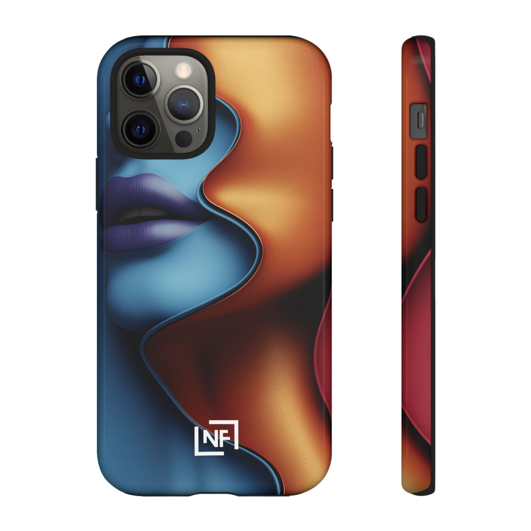 Duality in Motion — Tough Phone Case