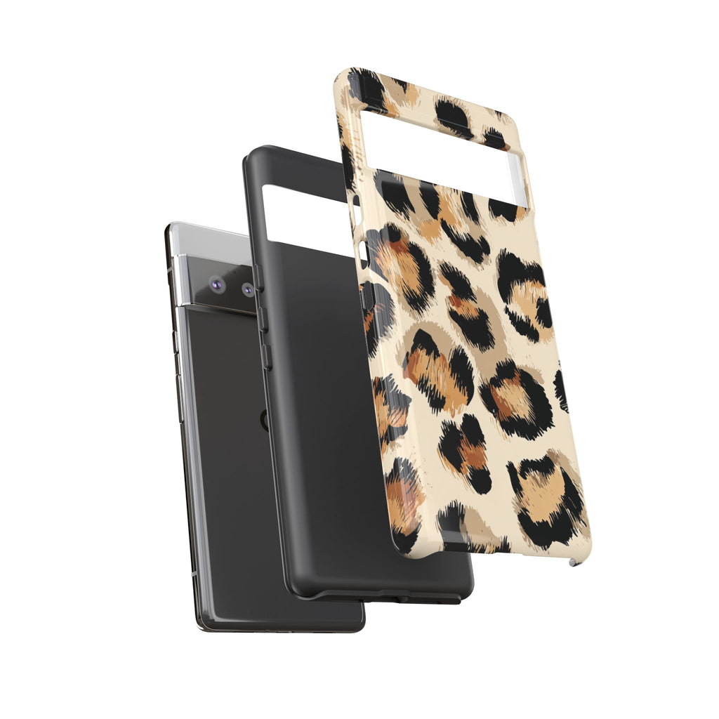 Stylish Leopard Print Phone Case, Animal Print, Tough Case, Gift for Her
