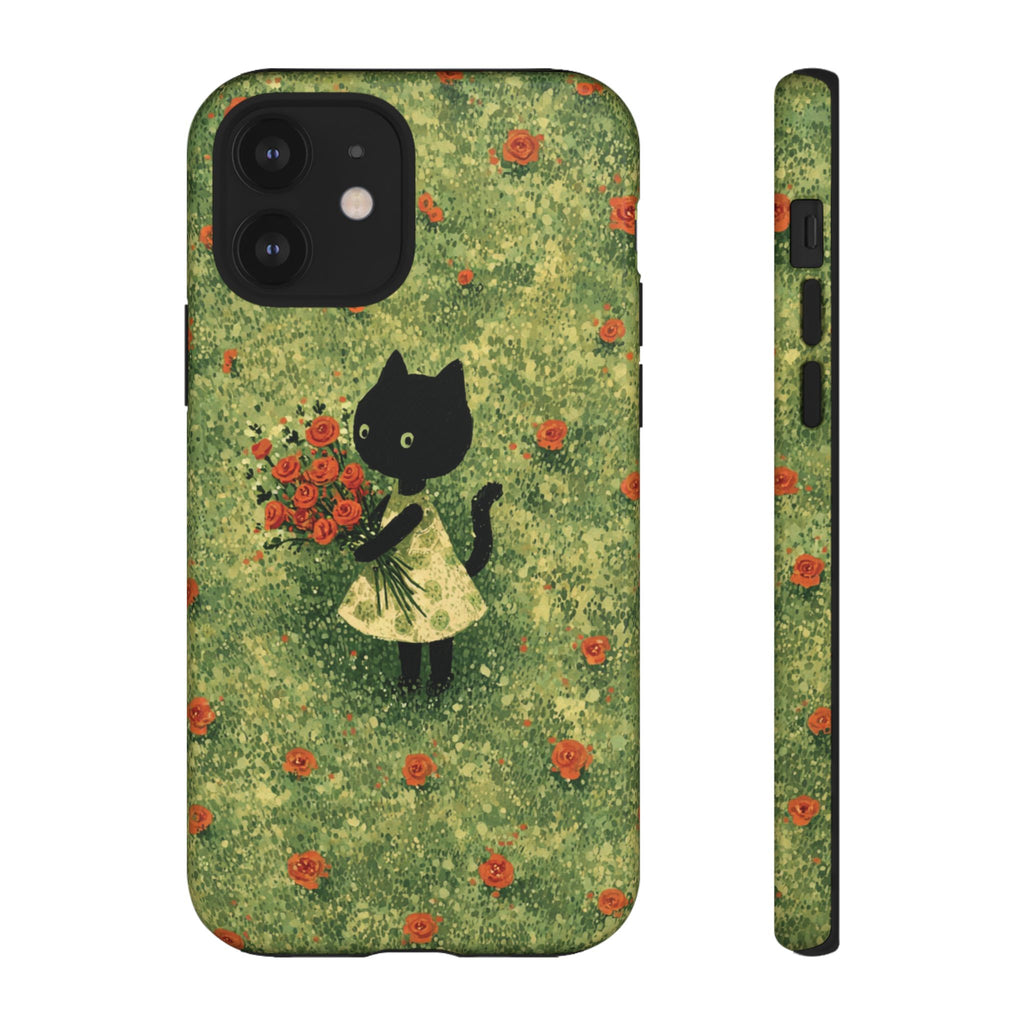Cute Cat Tough Cases for Cat Lovers, Gifts for Her, Pet Owner Accessories