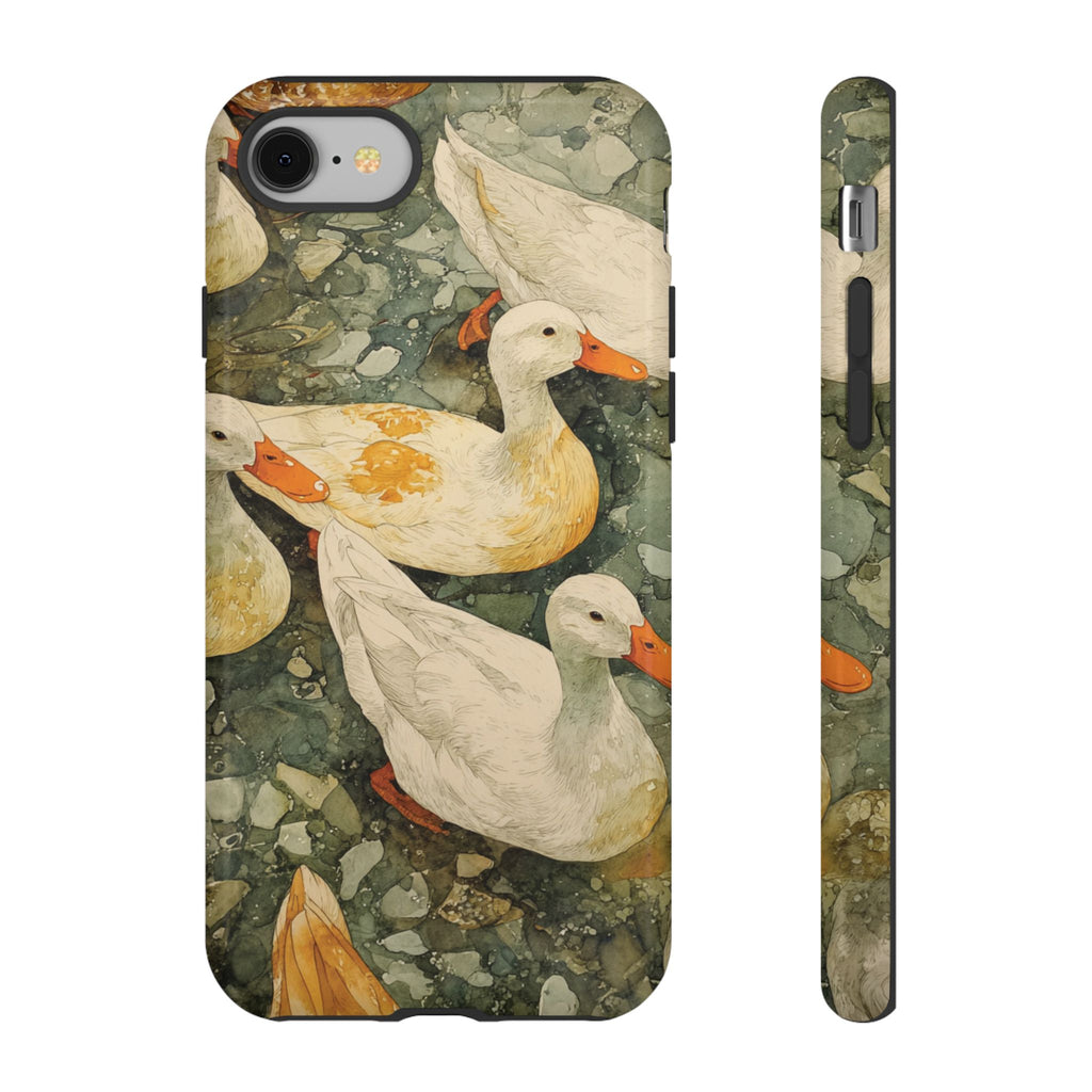 Duck-Themed Phone Case, Quirky Phone Cover, Nature Lover Gift