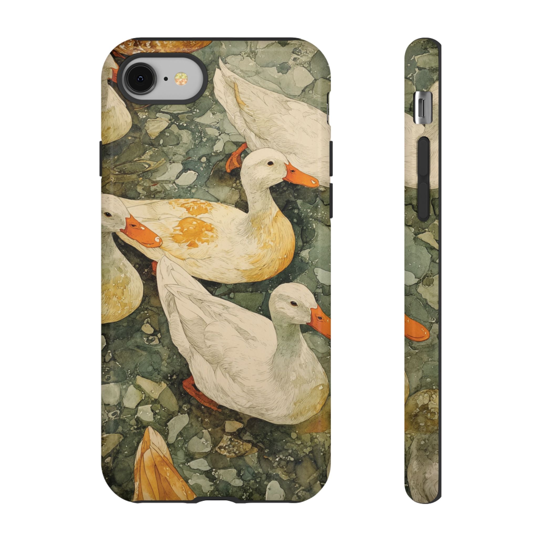 Duck-Themed Phone Case, Quirky Phone Cover, Nature Lover Gift