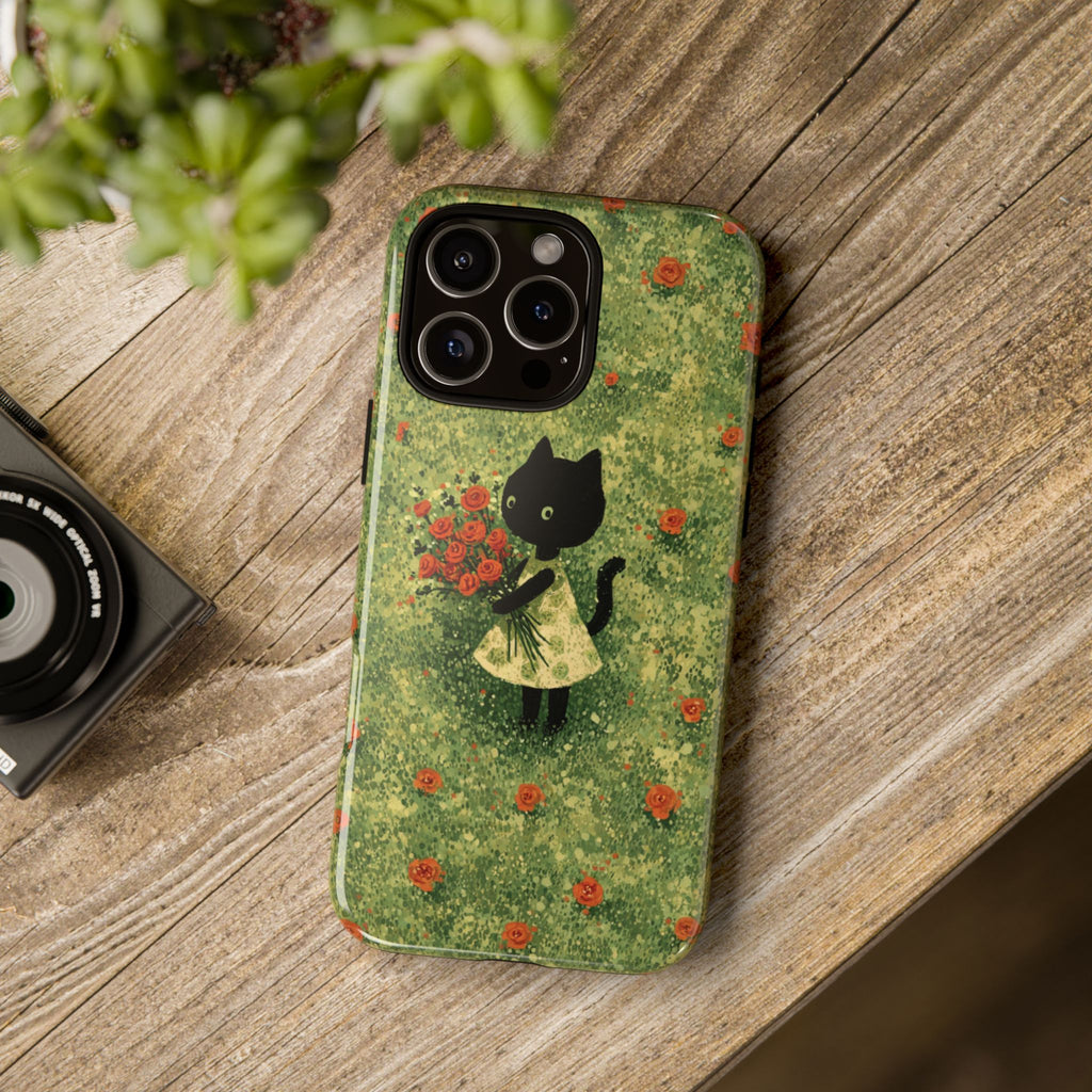 Cute Cat Tough Cases for Cat Lovers, Gifts for Her, Pet Owner Accessories