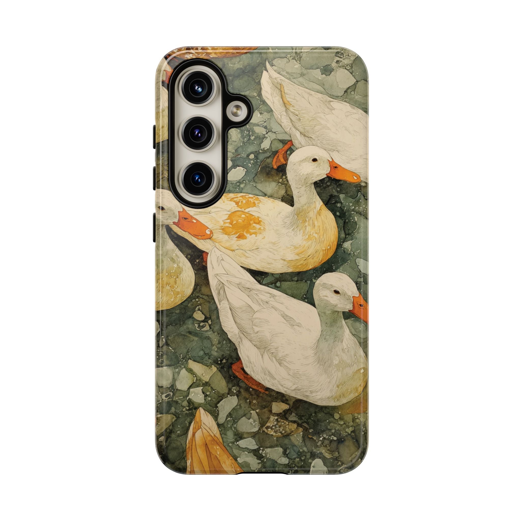 Duck-Themed Phone Case, Quirky Phone Cover, Nature Lover Gift