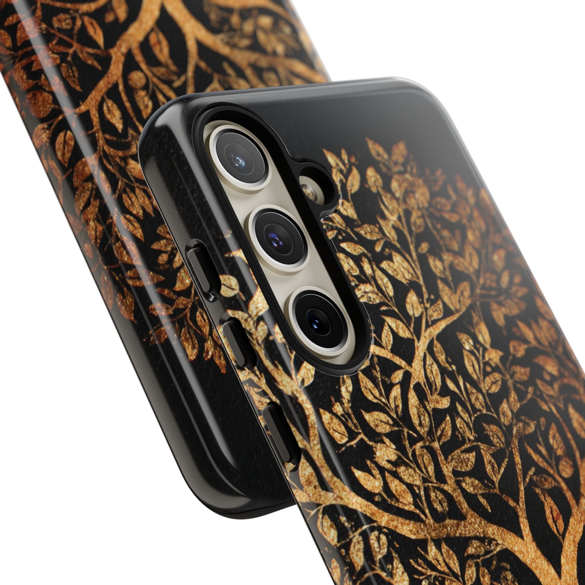 Golden Tree Phone Case, Tough Cases, Nature Lover Gift