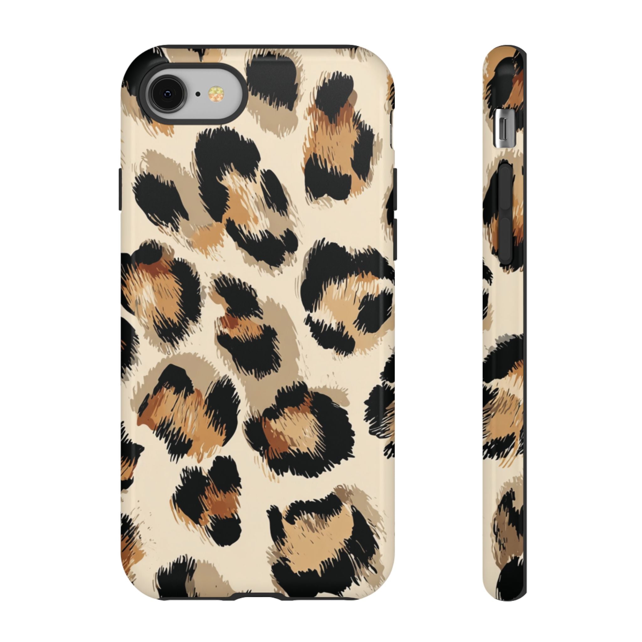 Stylish Leopard Print Phone Case, Animal Print, Tough Case, Gift for Her