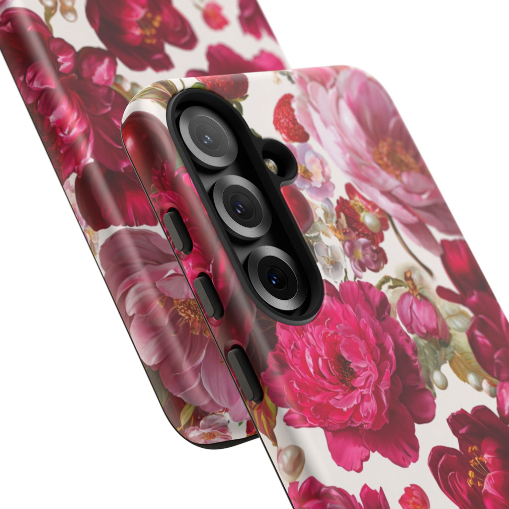 Floral Phone Case, Tough Floral Case, Flower Design