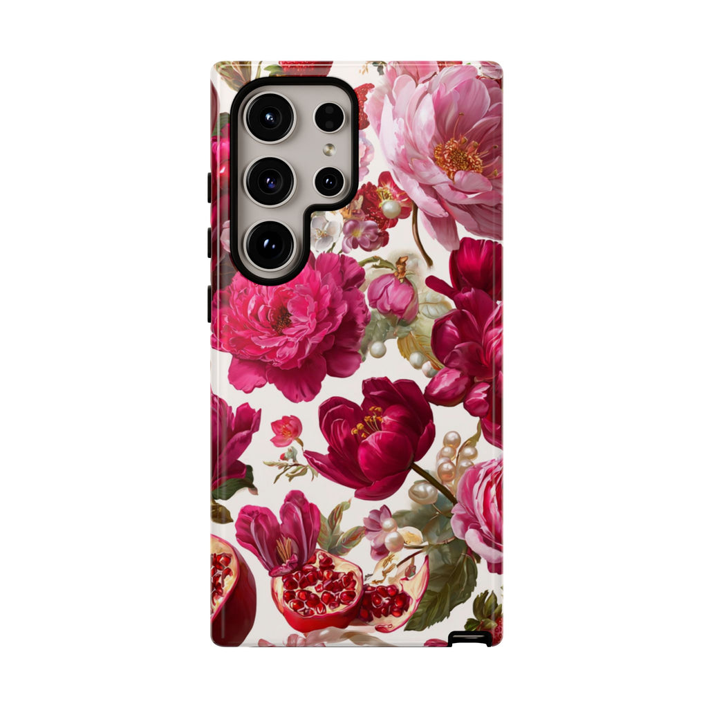 Floral Phone Case, Tough Floral Case, Flower Design