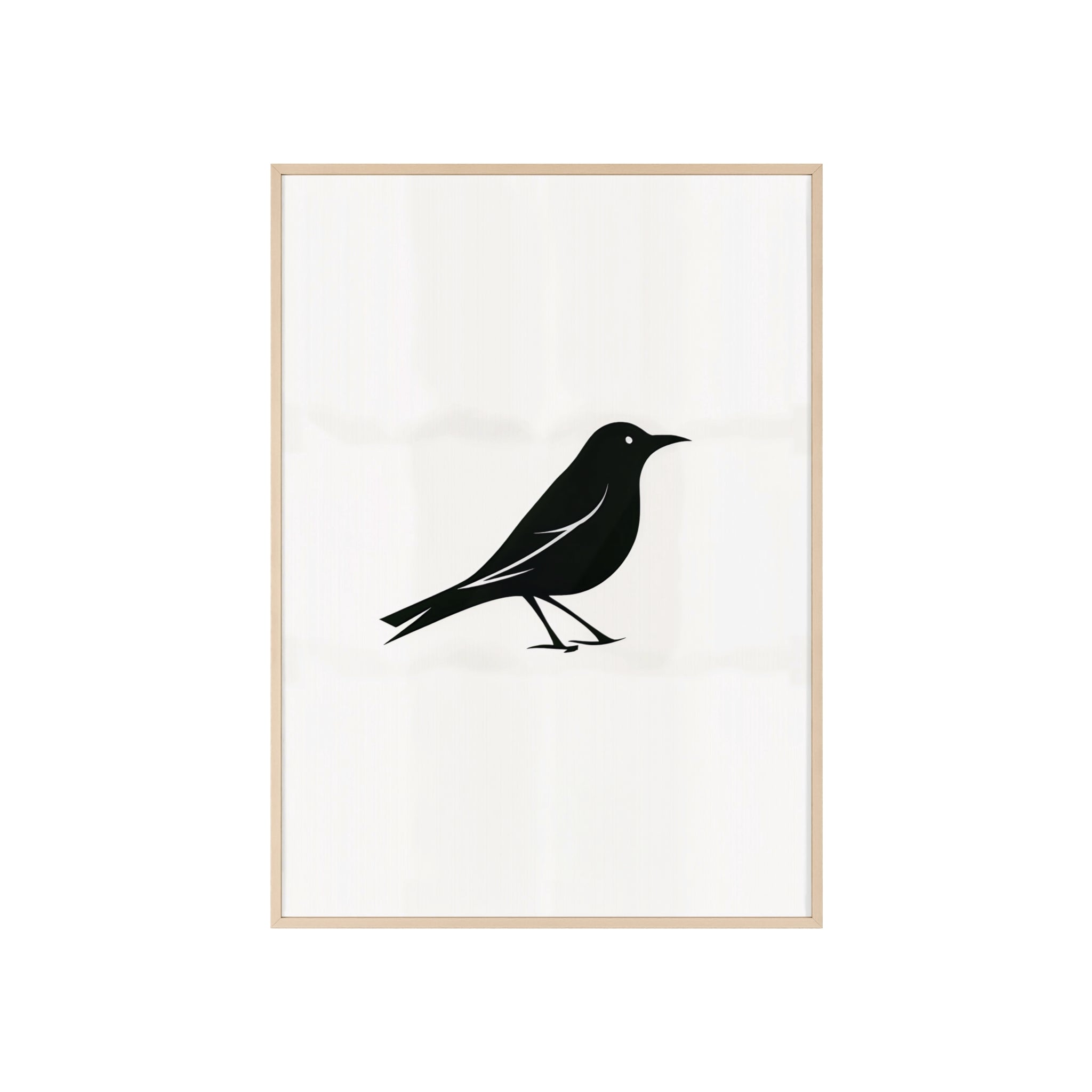 The Oriole Principle: A Study in Minimal Form – Framed Poster