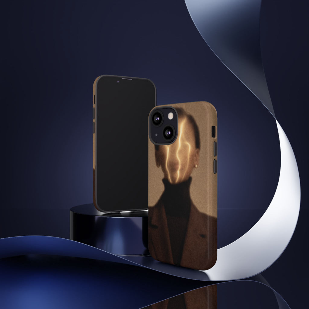 Stylish Phone Case with Artistic Design, Fashion Tech Accessory, Tough Cases