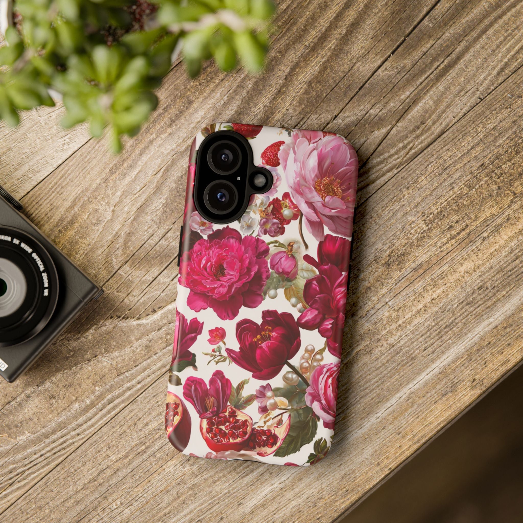 Floral Phone Case, Tough Floral Case, Flower Design