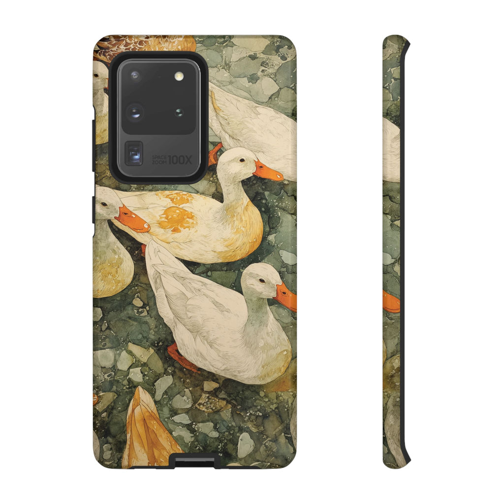 Duck-Themed Phone Case, Quirky Phone Cover, Nature Lover Gift