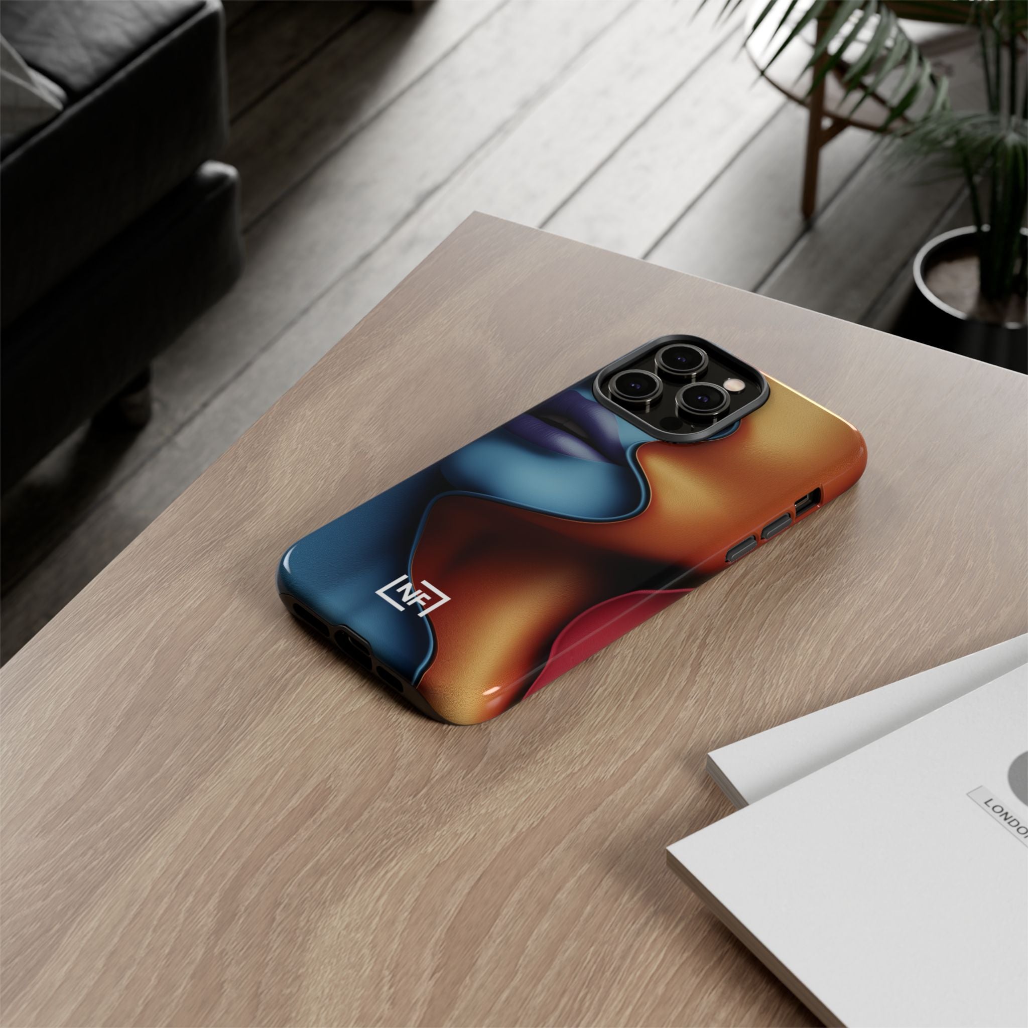 Duality in Motion — Tough Phone Case