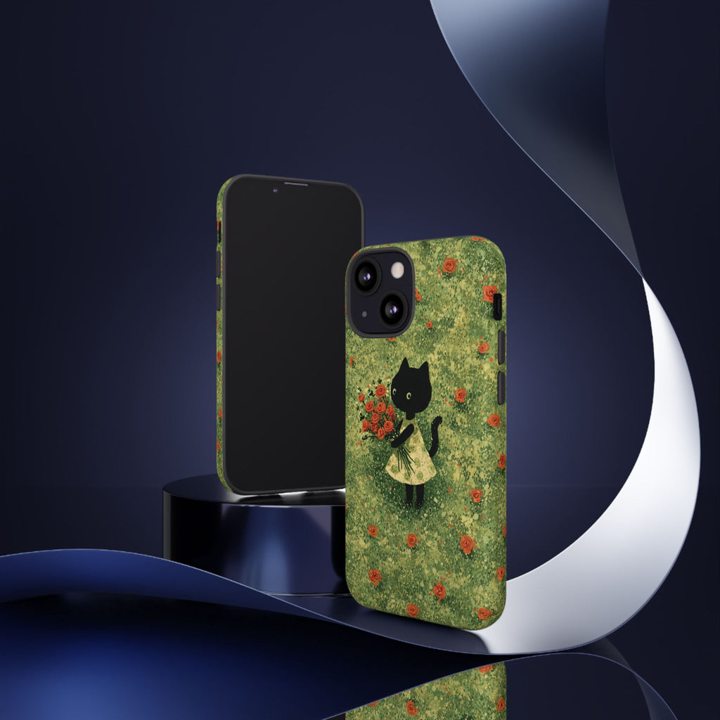 Cute Cat Tough Cases for Cat Lovers, Gifts for Her, Pet Owner Accessories