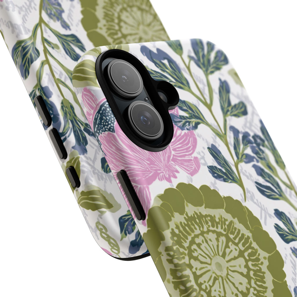 Floral Phone Case, Tough Cases with Elegant Design, Stylish Phone Accessories