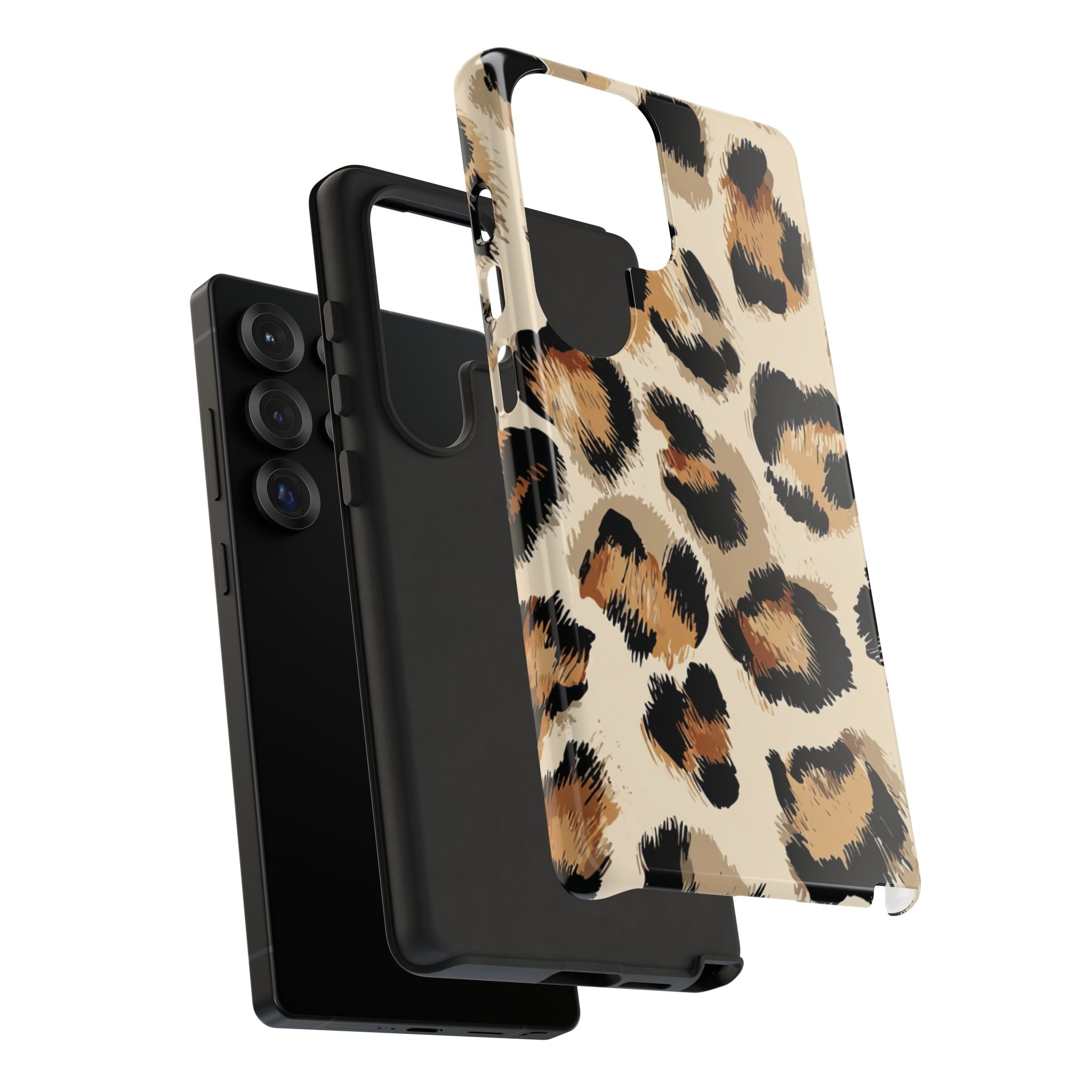 Stylish Leopard Print Phone Case, Animal Print, Tough Case, Gift for Her