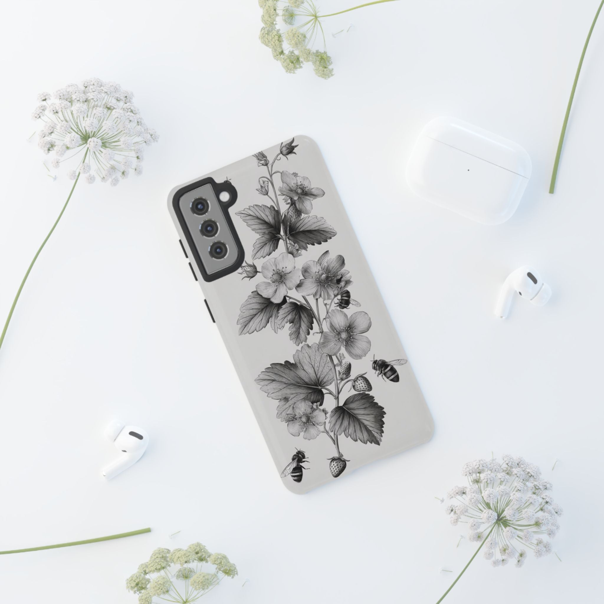 Floral Tough Cases with Floral Design, Gift for Nature Lovers