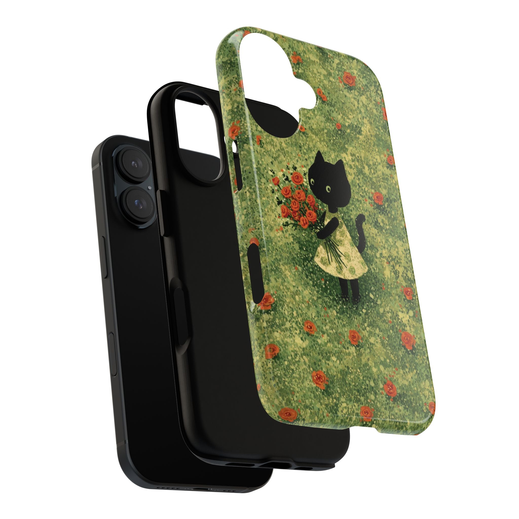 Cute Cat Tough Cases for Cat Lovers, Gifts for Her, Pet Owner Accessories