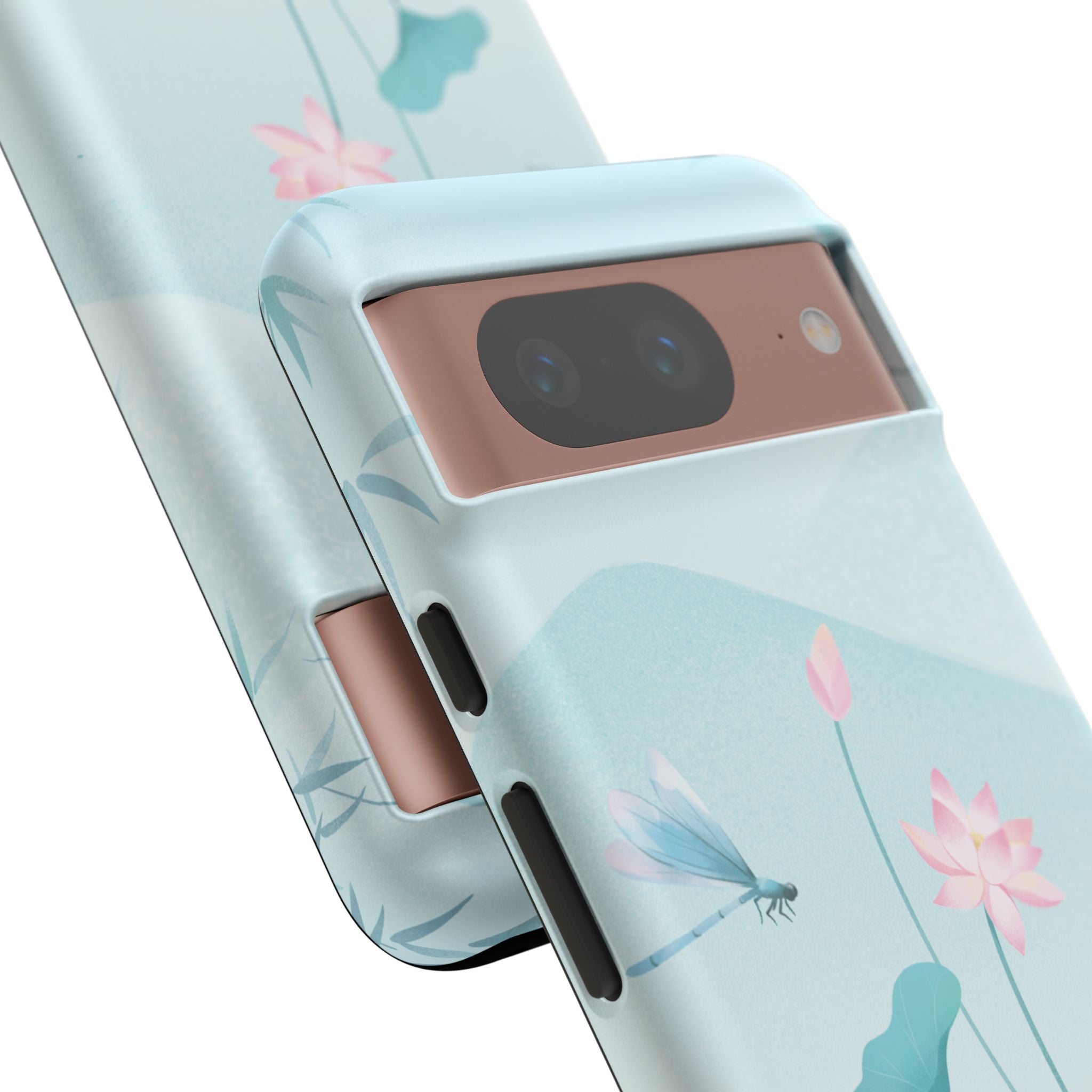 Lotus Pond Phone Case — Serene Floral iPhone Protective Cover