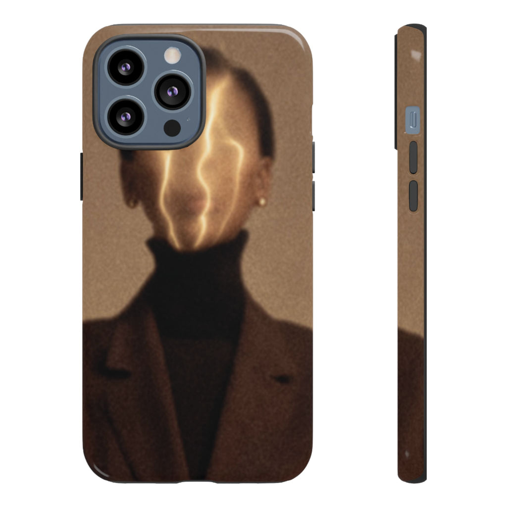 Stylish Phone Case with Artistic Design, Fashion Tech Accessory, Tough Cases