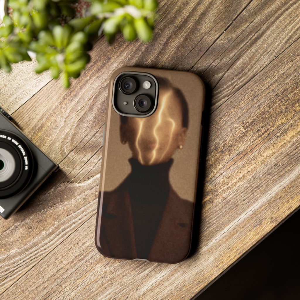 Stylish Phone Case with Artistic Design, Fashion Tech Accessory, Tough Cases