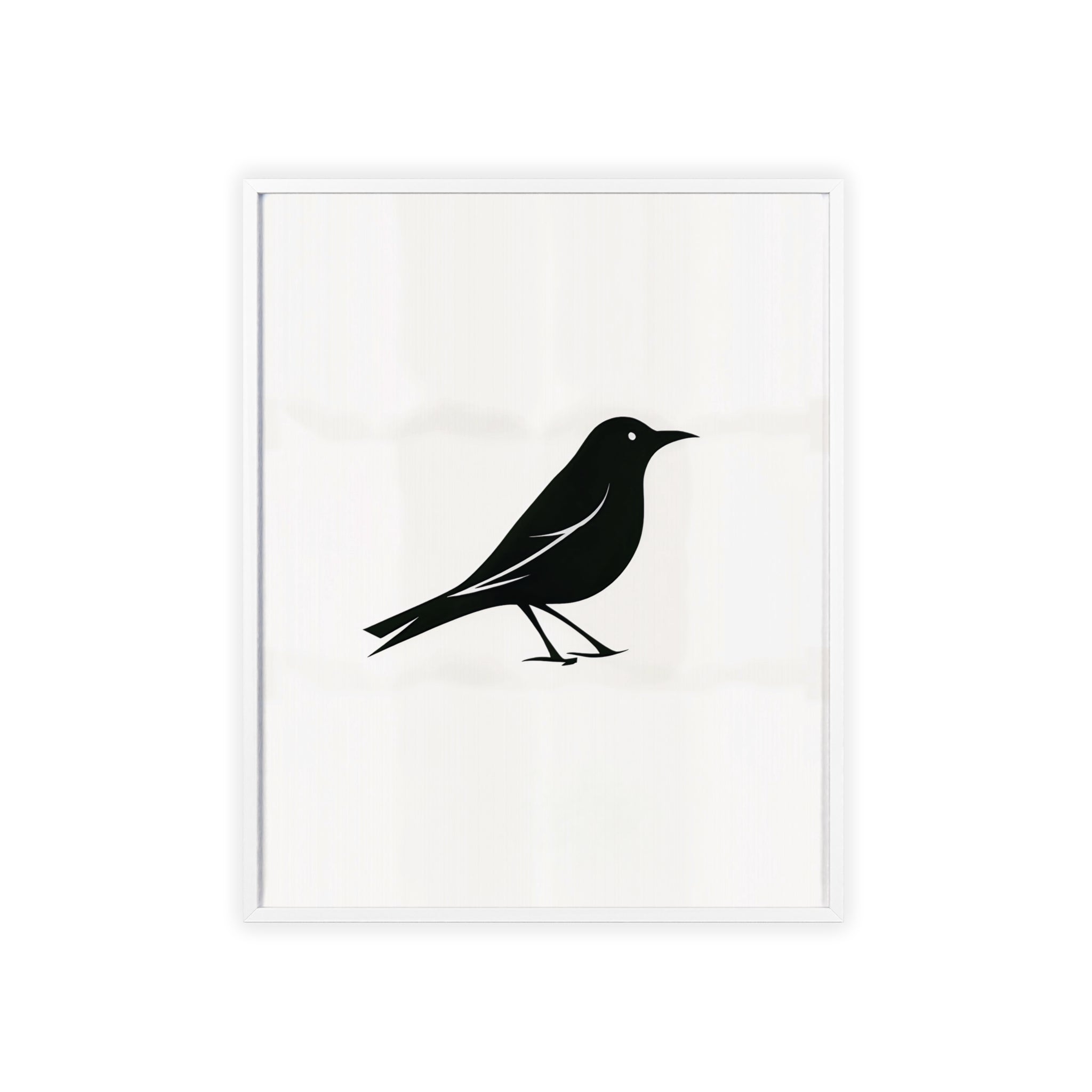 The Oriole Principle: A Study in Minimal Form – Framed Poster
